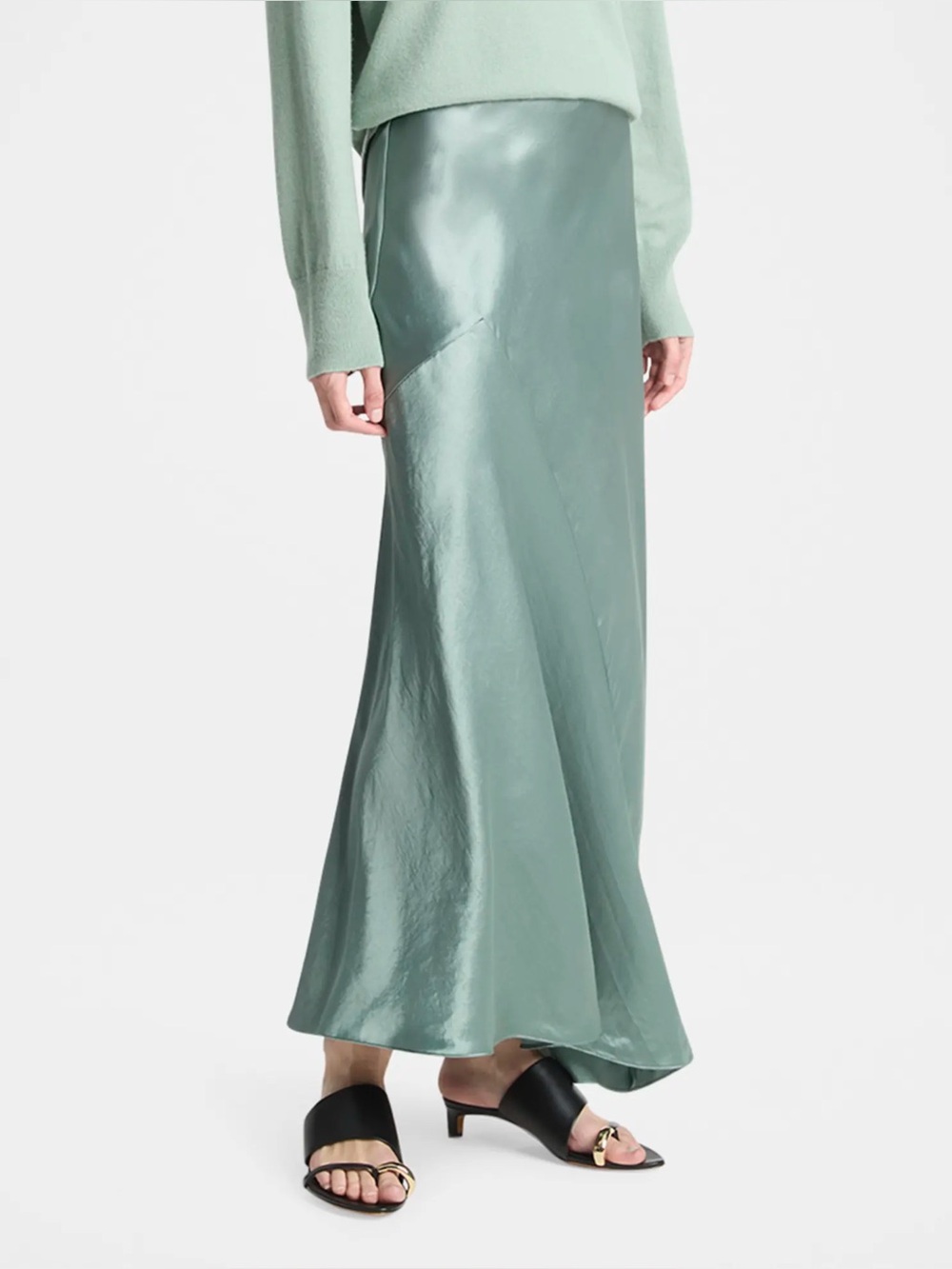 Vince Silk Skirt